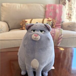 Chloe Plush Cat Toy - Lavender and White